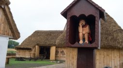  Skansen w Kwiatkówku pod Łęczycą. Fot. PAP/Grzegorz Michałowski