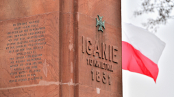 Pomnik Bitwy pod Iganiami, znajdujący się w Iganiach (woj. mazowieckie). Fot. PAP/Przemysław Piątkowski