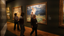 Fragment wystawy czasowej "Kolekcjoner. Ignacy Korwin-Milewski (1846–1926)" w Muzeum Narodowym w Warszawie. Fot. PAP/Albert Zawada 