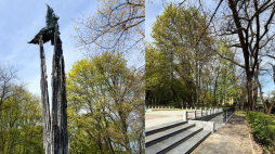 Odnowiony Pomnik Lotników Polskich w Krakowie. Fot. zzm.krakow.pl