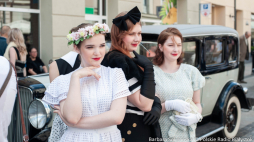 Święto ulicy Jana Kilińskiego - z Norą Ney i Mieczysławem Foggiem. Fot. Barbara Sokolińska / Polskie Radio Białystok