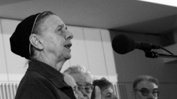 Siostra prof. Zofia Józefa Zdybicka SJK, 2003 r. PAP Mirosław Trembecki