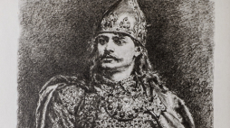 olesław III Krzywousty, reprodukcja rysunku Jana Matejki. Fot. PAP/Reprodukcja Wojtek Pacewicz