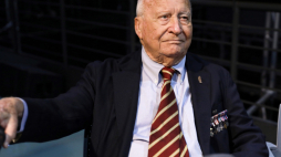 Stanisław Aronson. Fot. PAP/Rafał Guz