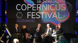 Knferencja prasowa Copernicus Festival 2026 w Muzeum Inżynierii i Techniki w Krakowie. Fot. PAP/Łukasz Gągulski 