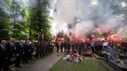 Gdańsk, 28.06.2026 r. IPN upamiętnił ppor. Zdzisława Badochę ps. „Żelazny” w 80. rocznicę jego śmierci. Fot. Roman Jocher (IPN)