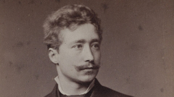 Alfred Wierusz Kowalski (fot. ok. 1875). Fot. Franz Seraph Hanfstaengl, Public domain, via Wikimedia Commons