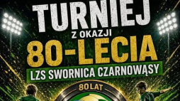 Z okazji 80-lecia LZS Swornica Czarnowąsy organizuje w niedzielę truniej piłkarski. Fot. Facebook/LZS Swornica Czarnowąsy