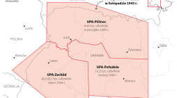Ukraińska Powstańcza Armia (UPA). Infografika PAP/Michał Czernek