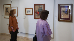 Wystawa „W paryskim atelier Stanisława Wyspiańskiego i Józefa Mehoffera” w Muzeum Stanisława Wyspiańskiego w Krakowie. Fot. PAP/Łukasz Gągulski