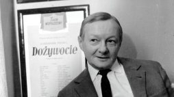 Tadeusz Fijewski, aktor teatralny i filmowy. Fot. PAP/Marian Sokołowski