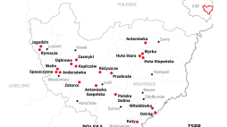 Polska samoobrona na Wołyniu. Infografika PAP/Adam Ziemienowicz, Michał Czernek