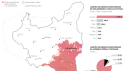 Zbrodnia wołyńska. Infografika PAP/Adam Ziemienowicz, Maciej Zieliński