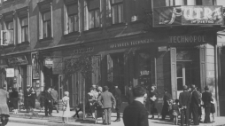 Częstochowa. Ulica Piłsudskiego, 1934 r. /NAC