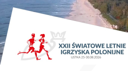 Afisz XXII Światowych Letnich Igrzysk Polonijnych. Fot. Stowarzyszenie „Wspólnota Polska”