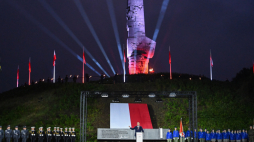 Obchody rocznicy wybuchu II wojny światowej na Westerplatte. Fot. PAP/Adam Warżawa