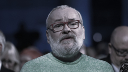 Ignacy Karpowicz podczas Gali Nagrody Literackiej Nike 2025 w Bibliotece Uniwersytetu Warszawskiego. Fot. PAP/Piotr Nowak