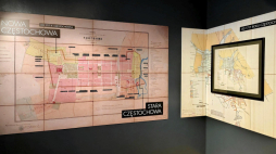 Wystawa w Muzeum Częstochowskim z okazji połączenia dwóch miast: Starej i Nowej Częstochowy. Fot. Muzeum Częstochowskie
