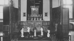 Wystawa w Szkole Przemysłu Drzewnego w Zakopanem, 1930 r./NAC