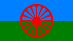 Flaga Romów. Fot. wikipedia