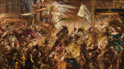 Jan Matejko "Dziewica Orleańska" Źródło: https: zbiory.mnk.pl/