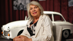 Warszawa, 31.08.2026. Wokalistka Krystyna Prońko podczas wywiadu dla Polskiej Agencji Prasowej, 31 bm. w Warszawie. Fot. PAP/Albert Zawada