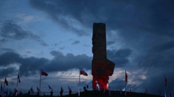 Gdańsk, 1.09.2026. Obchody 87. rocznicy wybuchu II wojny światowej. Uroczystości przed Pomnikiem Obrońców Wybrzeża na Westerplatte w Gdańsku. Fot. PAP/Adam Warżawa