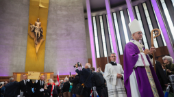 Msza pogrzebowa w intencji ks. Stanisława Małkowskiego w Świątyni Opatrzności Bożej w Warszawie. Fot. PAP/Leszek Szymański