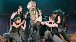 Próba prasowa musicalu "Kościuszko" w Teatrze Muzycznym Capitol we Wrocławiu. Fot. PAP/Maciej Kulczyński
