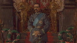 Portret Józefa Piłsudskiego autorstwa Józefa Mehoffera. Mat. muzeum