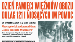 W dniach od 26 września do 2 października 2026 roku odbędą się Obchody Dnia Pamięci Więźniów Obozu Dulag 121 i Niosących Im Pomoc.