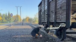 Dagmar Kopijasz z Fundacji Pobliskie Miejsca Pamięci Auschwitz-Birkenau z Brzeszcz. Fot. Fundacja Pobliskie Miejsca Pamięci Auschwitz-Birkenau