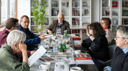 Obrady jury Nagrody K. Moczarskiego. Fot. um.warszawa.pl/Max Januszewicz DSH