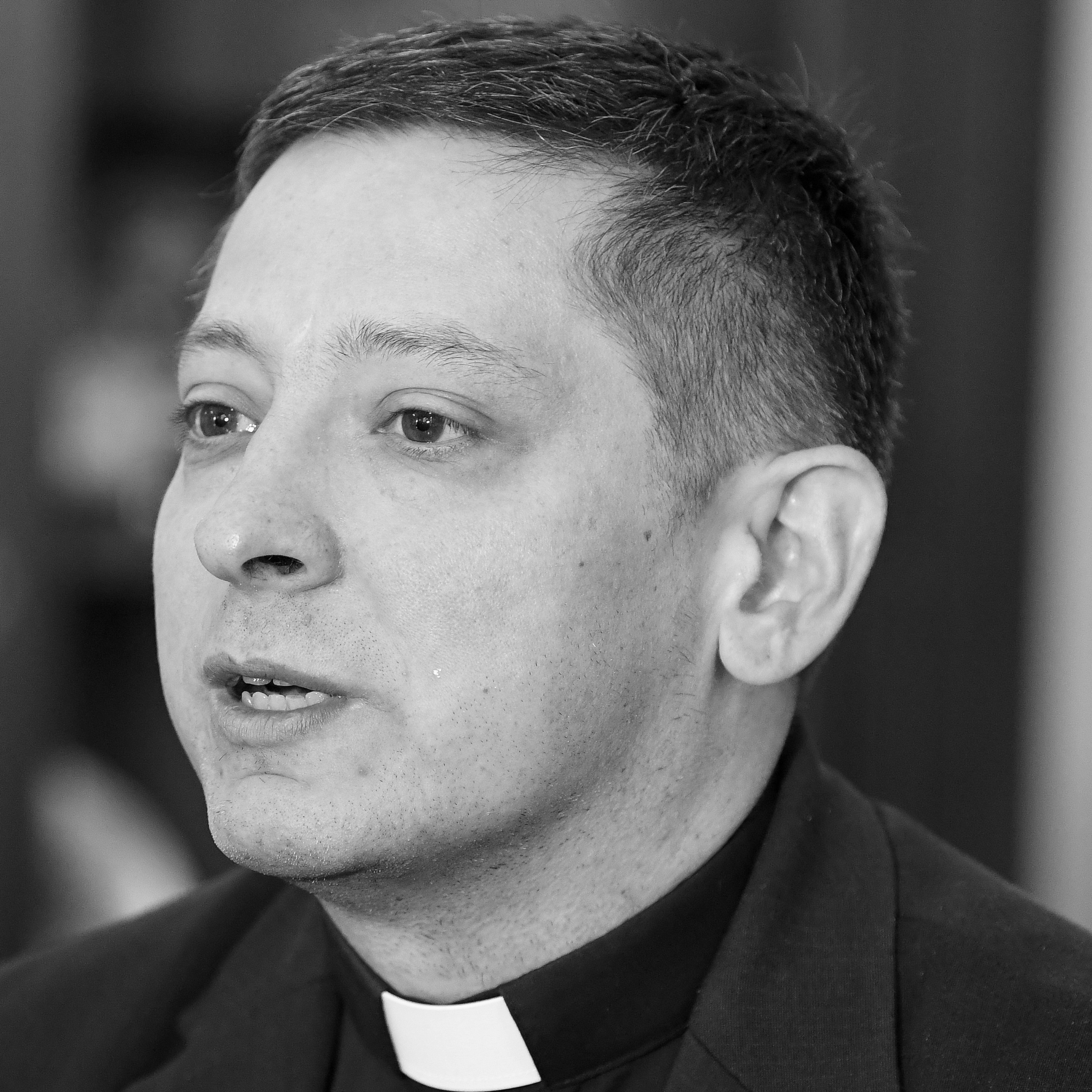 Ks. Przemysław Śliwiński, fot. PAP/Andrzej Lange