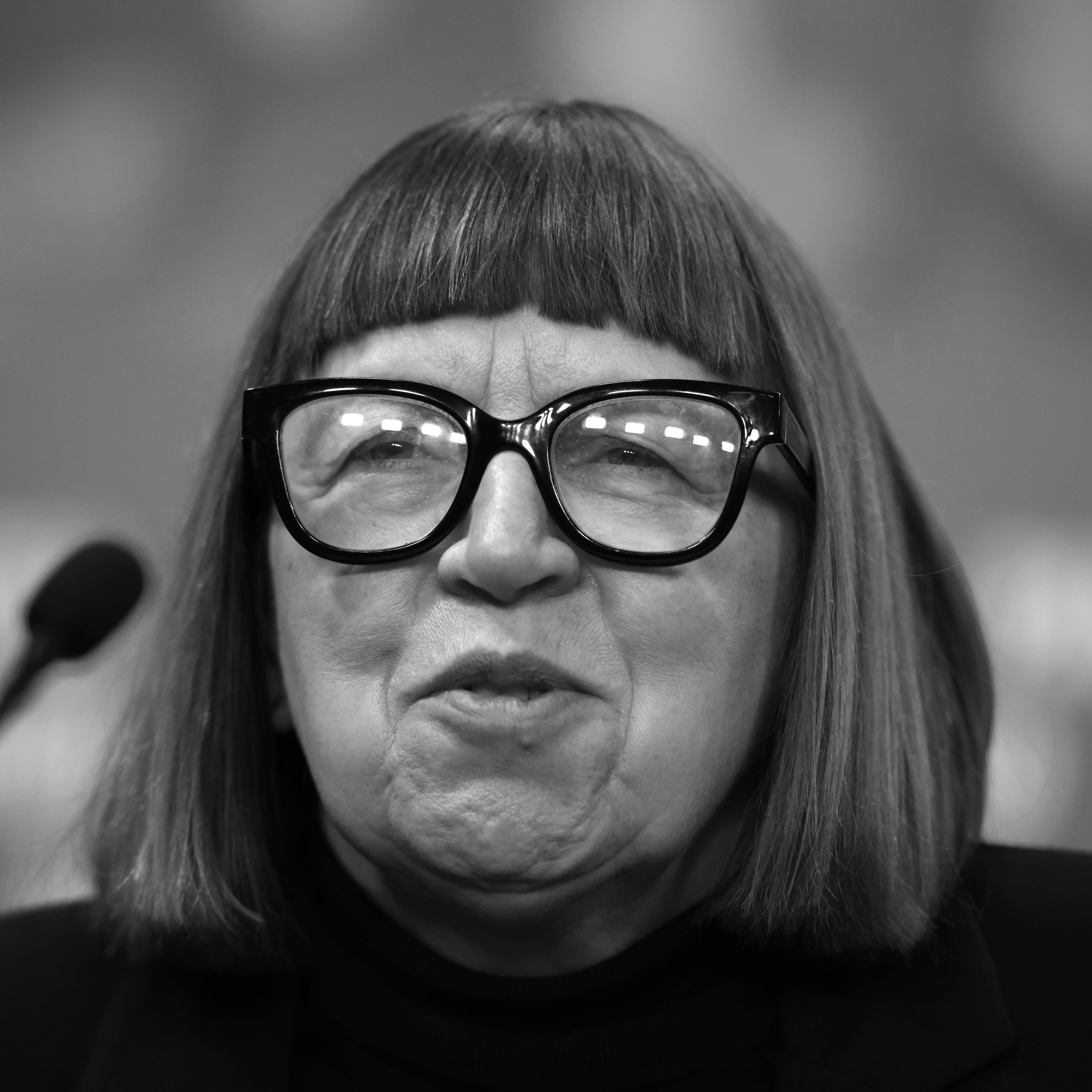 epPolska producentka filmowa Ewa Puszczyńska przemawia podczas oficjalnej konferencji prasowej Międzynarodowego Jury 76. Międzynarodowego Festiwalu Filmowego w Berlinie, w Berlinie, Niemcy, 12 lutego 2026 r. 76. Berlinale odbędzie się w dniach 12–22 lutego 2026 r. EPA/CLEMENS BILAN Strona: PAP/EPA