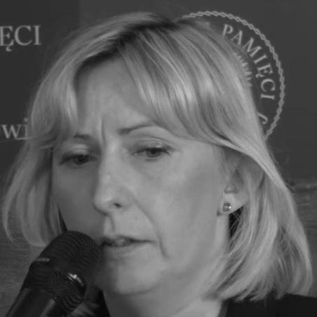 Katarzyna Osowska-Wołos/Źródło: youtube/IPN