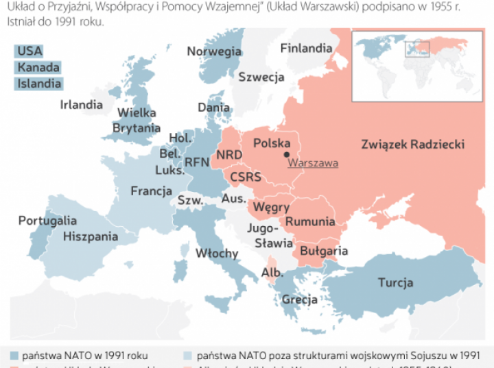 Od Kiedy Polska Nalezy Do Nato NATO i Układ Warszawski | dzieje.pl - Historia Polski