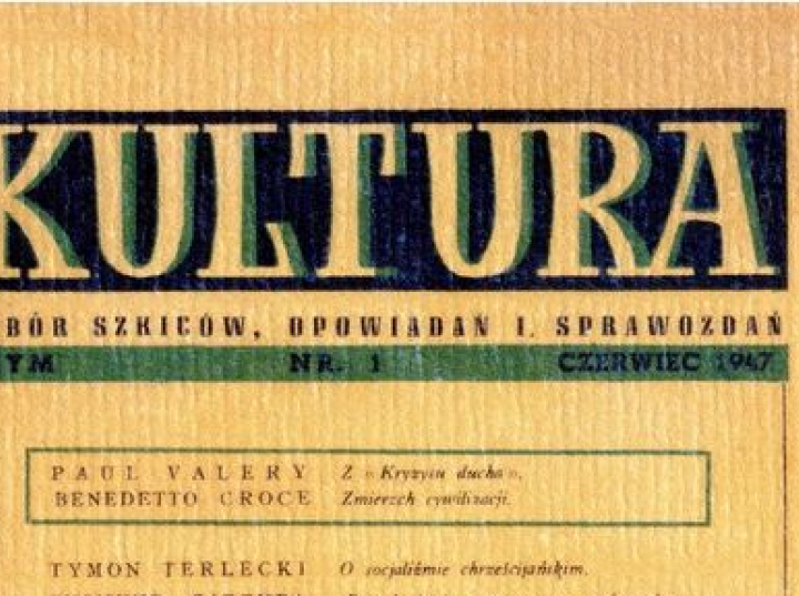 75 years ago the first edition of Kultura, edited by Jerzy Giedroyc |  occur
