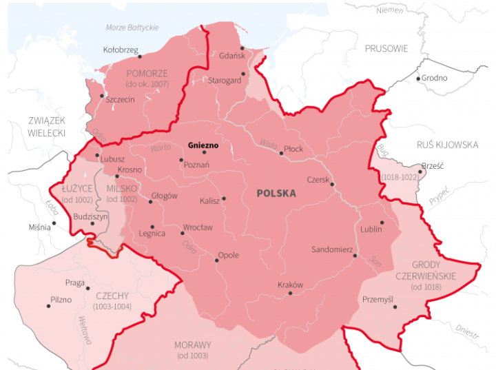 Polska za panowania Bolesława Chrobrego | dzieje.pl - Historia Polski