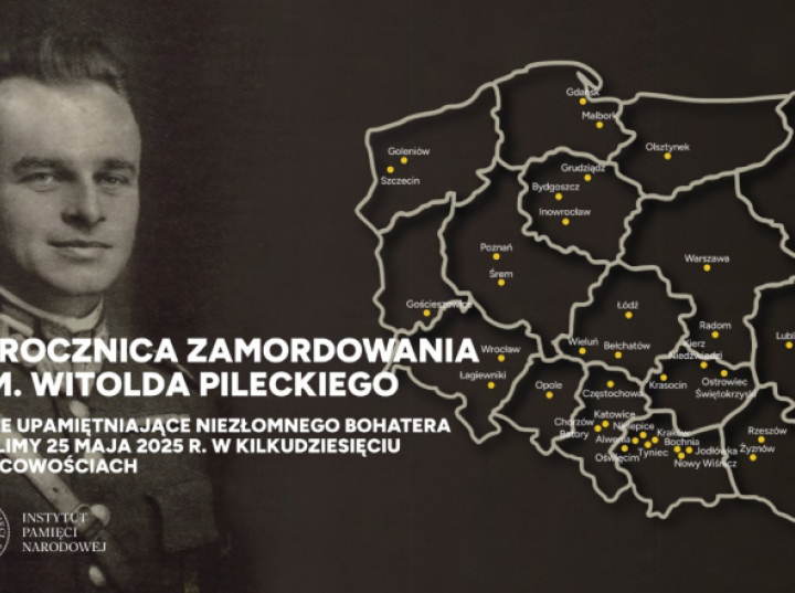 Znicze pamięci w 77. rocznicę śmierci Witolda Pileckiego