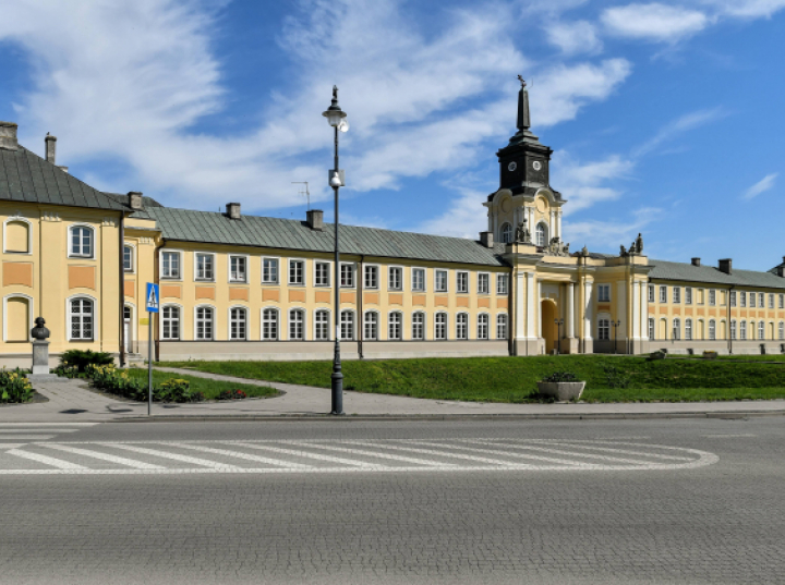 Pałac Potockich w Radzyniu Podlaskim z Laurem Konserwatorskim