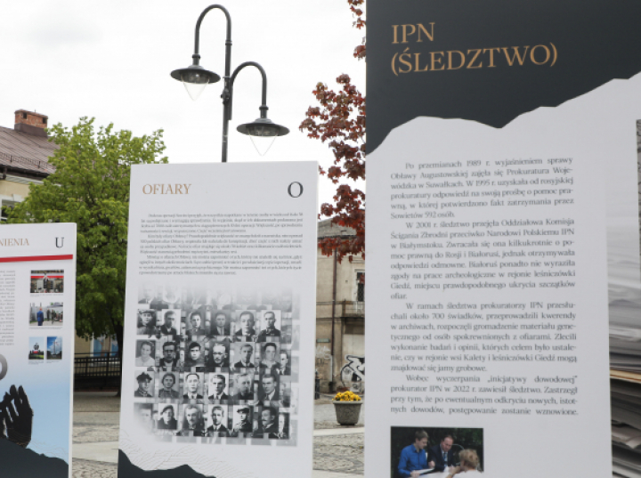 Wernisaż wystawy rozpoczął obchody 80. rocznicy obławy augustowskiej