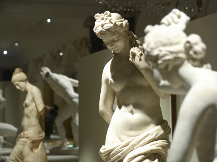 Ciało i ruch w rzeźbie na wystawie w Zamku Królewskim w Warszawie