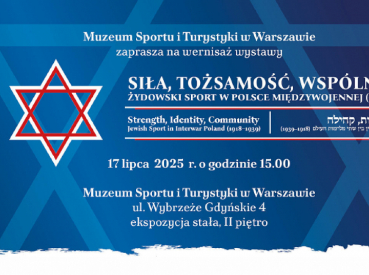 W Warszawie otwarto wystawę dotyczącą żydowskiego sportu w Polsce międzywojennej