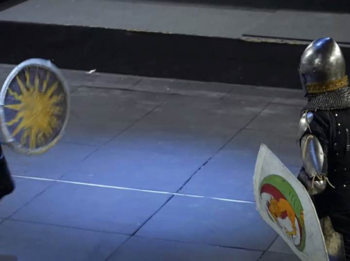 Sportowe walki rycerskie to inscenizacja, która przerodziła się w rywalizację (wideo)