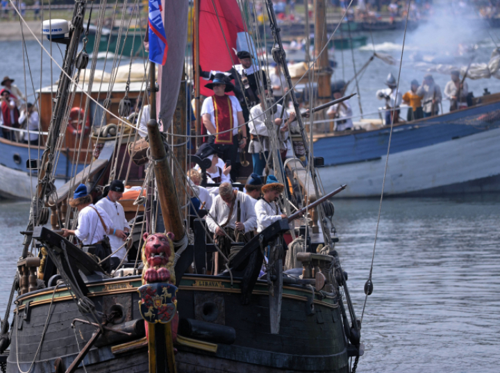 350 rekonstruktorów upamiętni bitwę morską u stóp Twierdzy na Wiśle