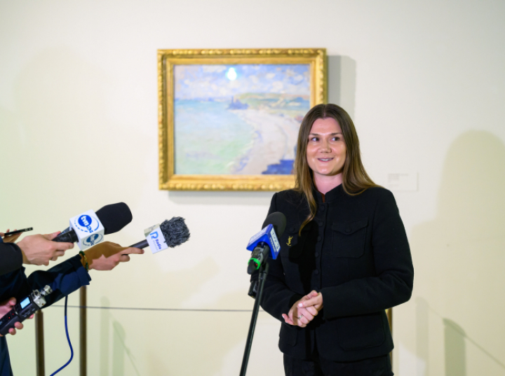 „Plaża w Pourville” Claude’a Moneta od piątku ponownie na ekspozycji Muzeum Narodowym w Poznaniu