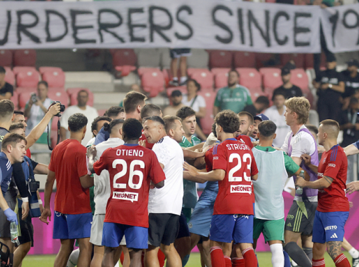 IPN: transparent kibiców Maccabi Hajfa godzi w pamięć o ofiarach II wojny światowej