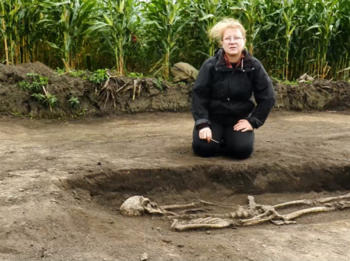 Średniowieczne cmentarzysko odkryte podczas budowy gazociągu