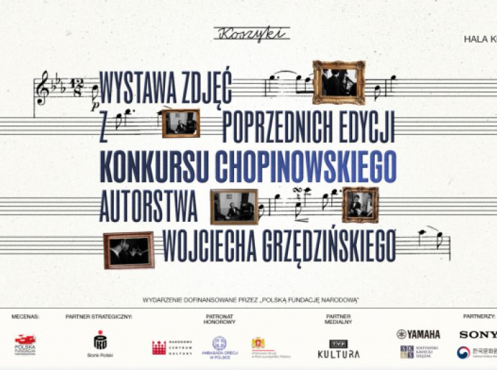 W Hali Koszyki wystawa zdjęć Wojciecha Grzędzińskiego z Konkursów Chopinowskich